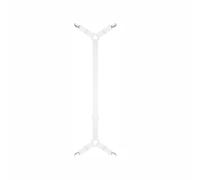 SagaSave Heavy Duty Bed Sheet Holder Straps, Adjustable Elastic Fasteners with Metal Clips, Multi-Purpose for Fitted Sheets, Tablecovers & Tent Securing (White)