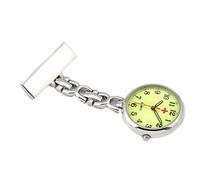 SagaSave Nurses Fob Watch, Retractable Nurse Watch, Medical Lapel Pin Clip-On Brooch Hanging Pocket Fob Watches for Men Women, Daily Waterproof Quartz Nurse Doctor Nurses Paramedic (Luminous)