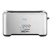 Sage - The 'A Bit More' Toaster 4 Slice With Wide Slots - 5 Settings Including A Bit More, Fruit Bread, Crumpet & Frozen - Brushed Stainless Steel