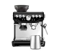 Sage Barista Express, Bean to Cup Machine, Black Sesame | Bean to Cup Espresso Machine, Integrated Conical Burr Grinder, 16 Settings, 15 Bar Pump, Manual Steam Wand, PID