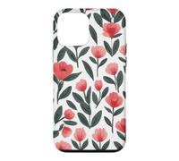 Sage Botanical Leaf Pattern Flowers Floral Case for iPhone 12 mini