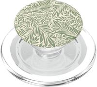 Sage Botanical Leaf Pattern PopSockets PopGrip for MagSafe