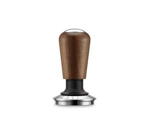 Sage Calibrated Tamper 54mm, Self-Levelling, Premium Walnut | Self-Levelling Espresso Tamper, 7 to 10kg Force, 304 Stainless Steel and Walnut, For 54mm Sage Portafilters