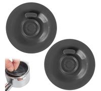 Sage Cleaning Tablets 2PCS Universal 54mm Sage Coffee Machine Cleaning Tablets Silicone Coffee Machine Handle Cleaning Pad Compatible with Most for Espresso Machines
