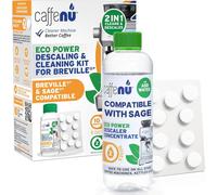 Sage Compatible Descaling Solution & 10 Sage Cleaning Tablets. 200ml Sage Descaler Compatible with All Sage and Breville Coffee Machines. Removes