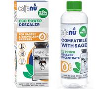 Sage Compatible Descaling Solution. 200ml Descaler Compatible with All Sage and Breville Coffee Machines. Removes Limescale and Provides Hotter Coffee. 2 Uses.