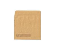 Sage Compatible Wage Envelope 107x128mm Self Seal Window 90gsm Manilla (Pack 1000) SE45