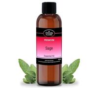 Sage Essential Oil 100% Pure Essential Oil Blends - Perfect for Aromatherapy Oil, Diffuser Oil, Sage Oil Essential Oil for Your Skin, Sage Oil Antimicrobial, Cleansing - Vegan & UK Made - 100ml