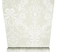 Sage Green Floral Wallpaper Damask Butterfly Bows Feature Wall Bedroom Lounge