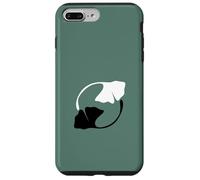 Sage Green Ginkgo Leaves Gingko Tree Maidenhair Tree Case for iPhone 7 Plus/8 Plus