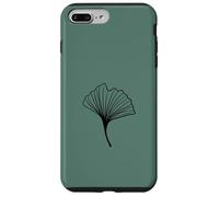 Sage green Ginkgo Leaves Gingko Tree Minimalism Case for iPhone 7 Plus/8 Plus