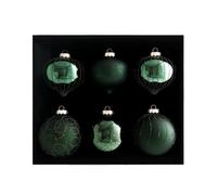 Sage Green Glass Baubles