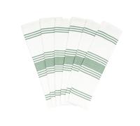 Sage Green Kitchen Towels - 100% Cotton, 6 Pack, 30"x20" Large Size Sage Tea Towels with Hanging Loop - Reusable and Washable Green Dish Towels - Lint-Free and Durable Sage Green Hand Towels