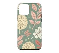 Sage Green Leaf Leaves Tropical Pattern Case for iPhone 12 mini