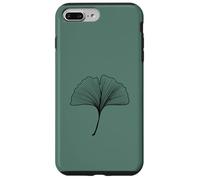Sage Green Minimalistic Ginkgo Leaves Gingko Tree Case for iPhone 7 Plus/8 Plus