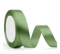 Sage Green Ribbon - 2cm x 23M Mint, Olive Green - Wedding, Baby Shower Decorations, Gift Wrapping