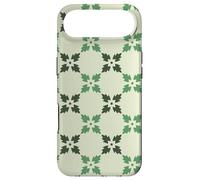 Sage Green Stars Leaves Cross Flower Nature-Inspired Pattern Case for iPhone Air