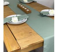 Sage Green Table Runner and Napkin Set - Large