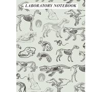 Sage Green Veterinary Anatomy Graph Paper Laboratory (Lab) Notebook: 8 1/2 x 11", 100 Sheets, Hardcover, Research, Animal Anatomy, Skeletal Anatomy