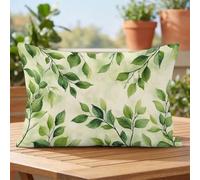 Sage Green Waterproof Linen Cushion Covers 40x70cm Set of 1 kdd-3470