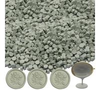 Sage Green Wax Sealing Beads Kit - 600 Pcs, Perfect for Wedding Invitations & Christmas Envelopes