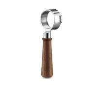 Sage Naked Portafilter 58mm, for Sage Machines, Premium Walnut | Bottomless Espresso Portafilter, Visual Extraction Aid, Ergonomic Walnut Handle, For 58mm Sage Portafilters