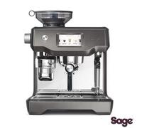 Sage Oracle Touch Bean To Cup Coffee Machine Black Stainless Steel Ses990Bst 2.5L Tank, Touch Screen, Auto Milk Steaming & Grinder