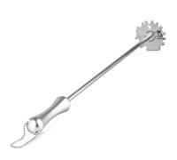 Sage Owl Grill Scraper with Long Handle - Universal Stainless Steel Grill Cleaner, Dishwasher Safe Bristle-Free Grill Brush Alternative - BBQ Cleaning Gadgets