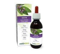 Sage (Salvia officinalis) Leaves Alcohol-Free Mother Tincture Naturalma - Liquid Extract Drops 120 ml - Food Supplement - Vegan