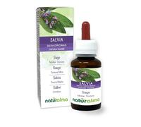 Sage (Salvia officinalis) Leaves Alcohol-Free Mother Tincture Naturalma - Liquid Extract Drops 60 ml - Food Supplement - Vegan