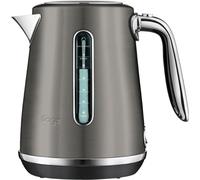 Sage - The Soft Top Luxe Quiet Electric Kettle - Fast Boil, Opens Softly, Elegant Design - 1.7 L Capacity, Cordless, 2400 W - Black Stainless Steel