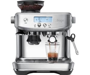 Sage The Barista Pro™ Espresso Coffee Machine with Integrated Burr Grinder - Brushed Stainless Steel - SES878BSS, Stainless Steel