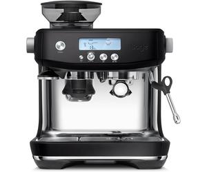 Sage the Barista Pro Espresso Machine, Manual Bean to Cup Coffee Machine, 30 Grind Setting, Professional Steam Wand, Black Truffle - SES878BTR4GEU1