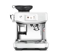 Sage - The Barista Touch Impress - Bean to Cup Coffee Machine with Grinder & Milk Frother, Cappuccino, Latte, Espresso Maker, Easy to Use, 8 Presets, Milk Jug, 1700 W and Cold Brew Function, Sea Salt
