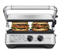 Sage - The BBQ & Press Grill - One-Touch Perfect Panini, Burger & Steak, Brushed Stainless Steel