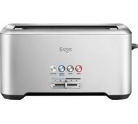 Sage The Bit More 4 Slice BTA730UK 4 Slice Toaster - Stainless Steel, Stainless Steel