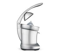 SAGE the Citrus Press presse-agrume électrique 110 W Argent | Quadra-Fin Cone, Power Assisted Lever, Double Safety Switch, Drip Stop Spout, Acid Resistant
