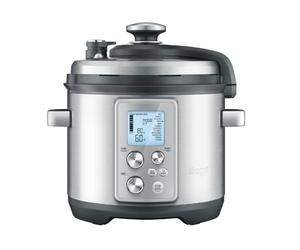 Sage - The Fast Slow Pro - Pressure Cooker, Slow Cooker, Steamer - 11 Settings, 4L Capacity, 1100 Watts - Hands Free Automatic Steam Release - Brushed Stainless Steel