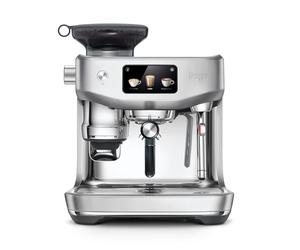 Sage - The Oracle Jet, Professional Coffee Machine with Manual and Automatic Milk Frother - With Knock Box, Milk Jug and Portafilter - 14 Pre-sets, 2.3L Water Tank, 1600 W, Stainless Steel