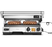 Sage - The Smart Grill Pro - Electric Grill With BBQ Mode - Removable Plates - Brushed Stainless Steel