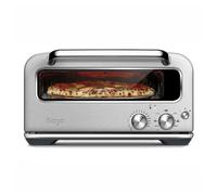Sage - The Smart Oven Pizzaiolo - Brick Oven for Wood Fired Style Pizza - Leopard Spotted Crust 400C, 7 Presets & Manual Mode - Peel & Pan included