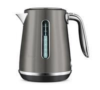 Sage - The Soft Top Luxe Quiet Electric Kettle - Fast Boil, Opens Softly, Elegant Design - 1.7 L Capacity, Cordless, 2400 W - Black Stainless Steel