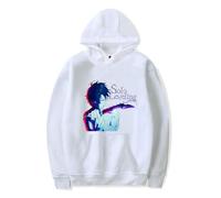 Sageam Anime Solo Leveling Sweatshirt Sung Jinwoo Hoodie Cartoon Pullover with Long Sleeve for Women Men