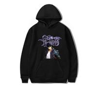 Sageam Anime Solo Leveling Sweatshirt Sung Jinwoo Hoodie Cartoon Pullover with Long Sleeve for Women Men