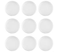 SageFurned 100 Pcs 34mm Clear Plastic Coin Capsules Holders, for Commemorative Coins Storage Boxes Double Sealed Protection Round Cases