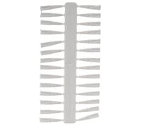 SageFurned 10pcs Pellet Stoppers for Carp Fishing - Transparent, Yellow, Red Bait Stops for Hair Rig, for Method Feeder, Boilies, Pellets, Meat - 9mm/7mm Plastic Tackle Accessories