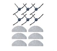 SageFurned 12 Piece Robot Vacuum Accessory Set with Side Brushes and Mops for Eufy G50 for Hybrid L60 for Hybrid SES, Cleaning Tools for Home Pets Kids