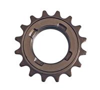 SageFurned 16T for Bike Single Speed Freewheel, Steel Construction with 1.375in Thread Pitch Compatible with 1-8 Speed Chains, Brown, 69x34x14.2mm