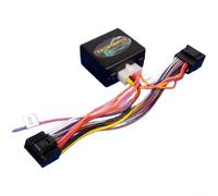 SageFurned 24V to 12V Step Down Cable for Android Head Unit - Car Power Converter Cord with Host Charging Function for Truck Vehicle Electronics Installation