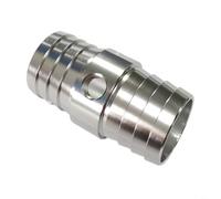 SageFurned 3-Piece Kit Aluminium Adapter 1-1 4 Inch for Cooling Hose 1 8 NPT Steam Connection Replacement for LS Swap Oil Distributor (A)